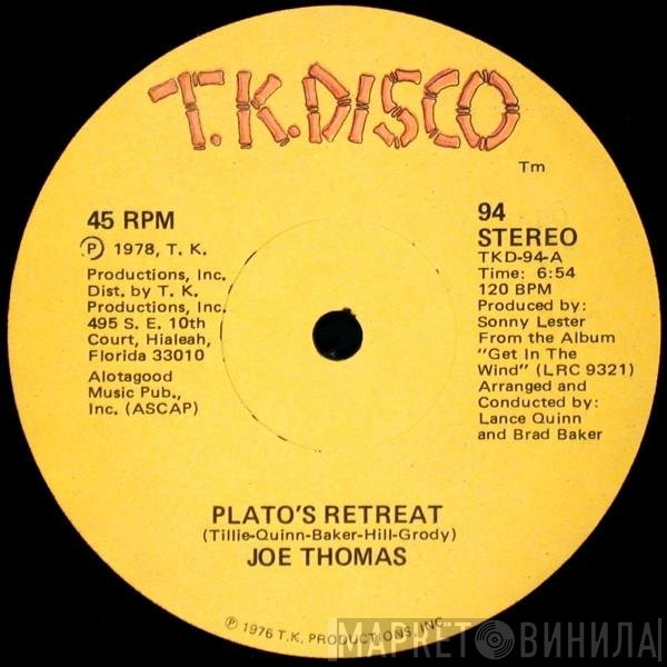 Joe Thomas - Plato's Retreat / A Place In Space
