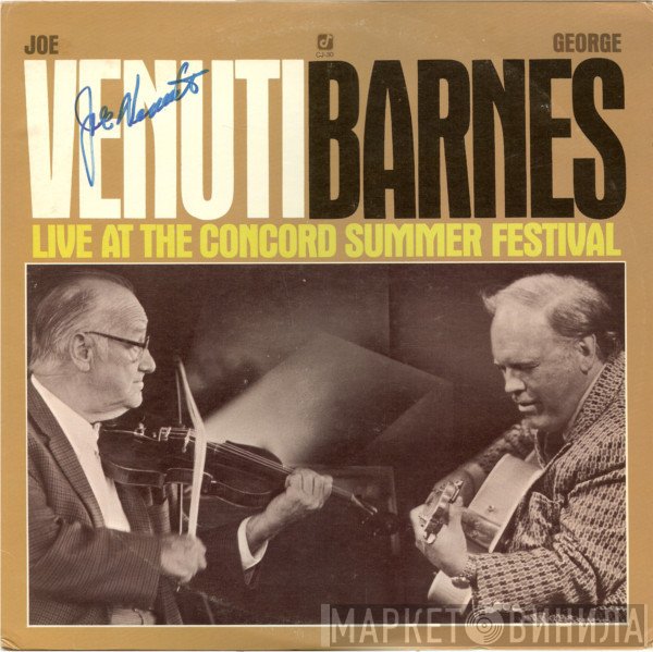 Joe Venuti, George Barnes - Live At The Concord Summer Festival