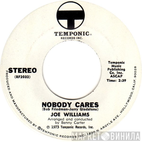 Joe Williams - Nobody Cares