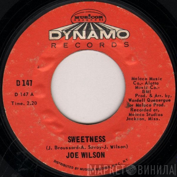 Joe Wilson  - Sweetness