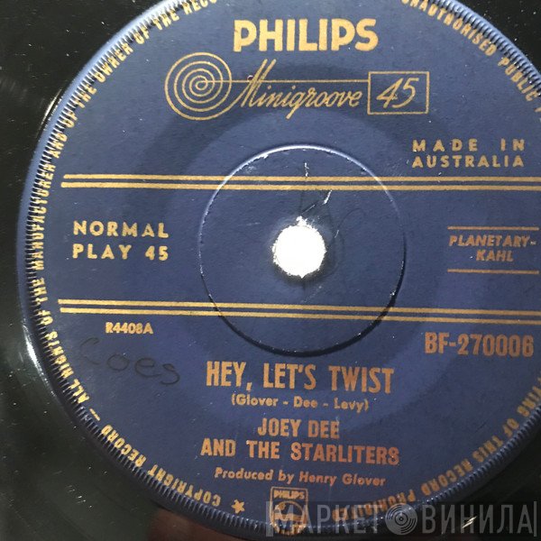 Joey Dee & The Starliters  - Hey, Let's Twist / Roly Poly