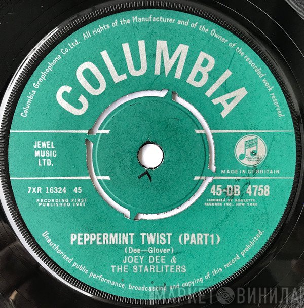 Joey Dee &amp; The Starliters - Peppermint Twist