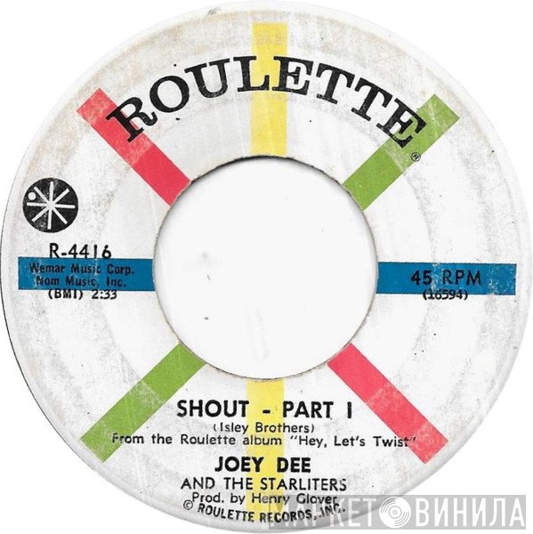 Joey Dee & The Starliters  - Shout