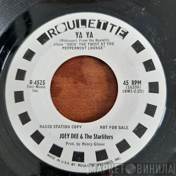 Joey Dee & The Starliters  - Ya Ya