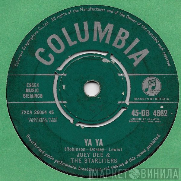 Joey Dee & The Starliters - Ya Ya