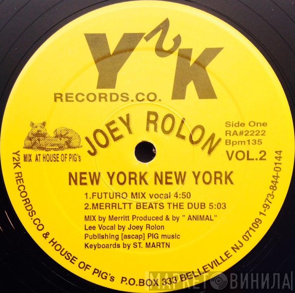 Joey Rolon - New York New York