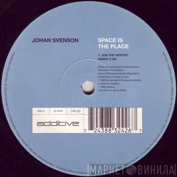 Johan Svenson - Space Is The Place