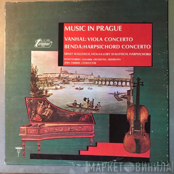 Johann Baptist Vanhal / Georg Anton Benda - Ernst Wallfisch, Lory Wallfisch, Württembergisches Kammerorchester, Jörg Faerber  - Music In Prague