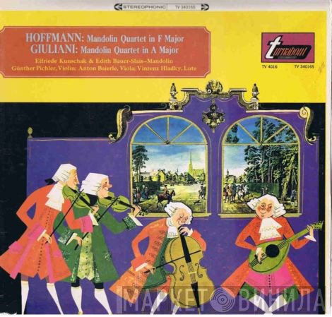 Johann Hoffmann, Francesco Giovanni Giuliani - Mandolin Quartet In F Major / Mandolin Quartet In A Major