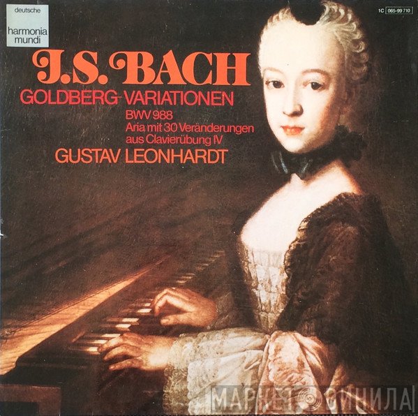 Johann Sebastian Bach, Gustav Leonhardt - Goldberg-Variationen, BWV 988 Aria Mit 30 Veraenderungen Aus Clavierubung IV