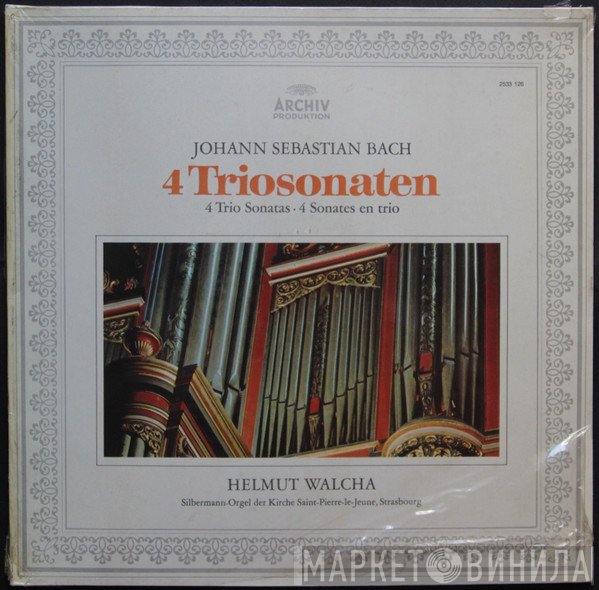 Johann Sebastian Bach, Helmut Walcha - 4 Triosonaten