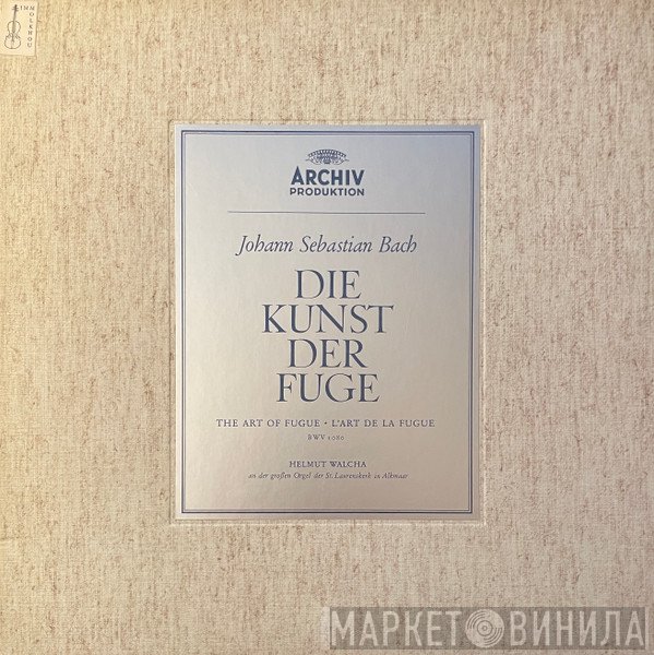Johann Sebastian Bach, Helmut Walcha - Die Kunst Der Fuge - BWV 1080