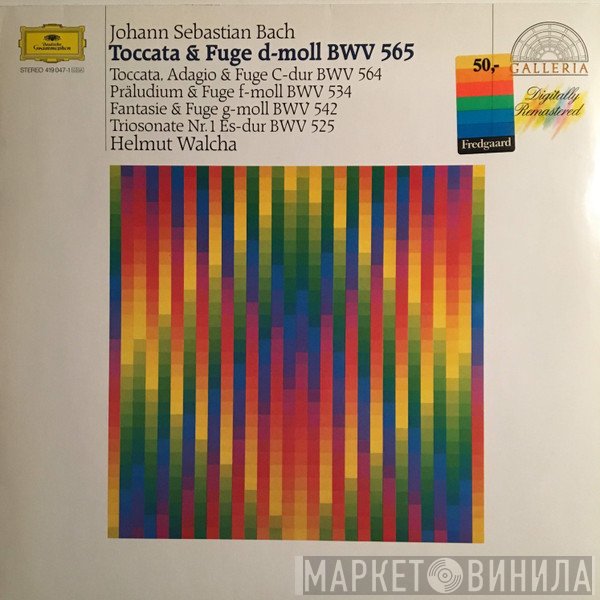 Johann Sebastian Bach, Helmut Walcha - Toccata Et Fugue En Ré Mineur, BWV 565 • Prélude Et Fugue En Fa Mineur, BWV 534 • Fantaisie Et Fugie En Sol Mineur, BWV 542 • Sonate En Trio N°A En Mi Bémol Majeur, BWV 525