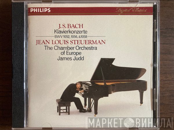 Johann Sebastian Bach, James Judd, The Chamber Orchestra Of Europe, Jean Louis Steuerman - Klavierkonzerte BWV 1052, 1056, & 1058