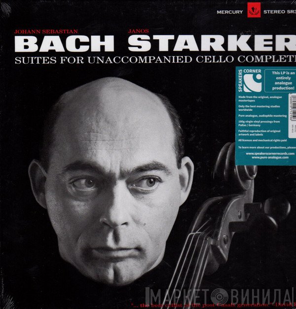 Johann Sebastian Bach, Janos Starker - Suites For Unaccompanied Cello Complete