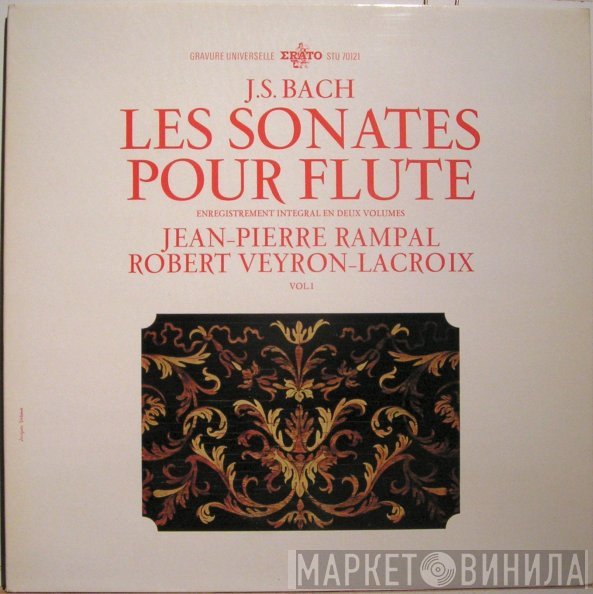 Johann Sebastian Bach, Jean-Pierre Rampal, Robert Veyron-Lacroix - Les Sonates Pour Flute Vol.1