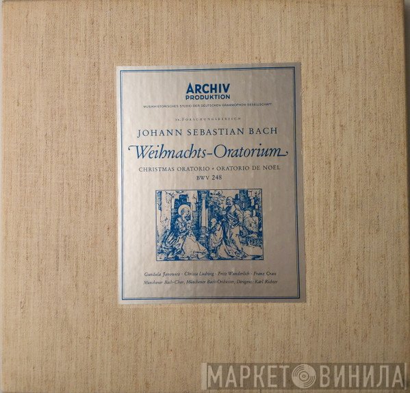 Johann Sebastian Bach, Karl Richter, Fritz Wunderlich, Gundula Janowitz, Christa Ludwig, Münchener Bach-Orchester, Franz Crass, Münchener Bach-Chor - Weihnachts-Oratorium (BWV 248)