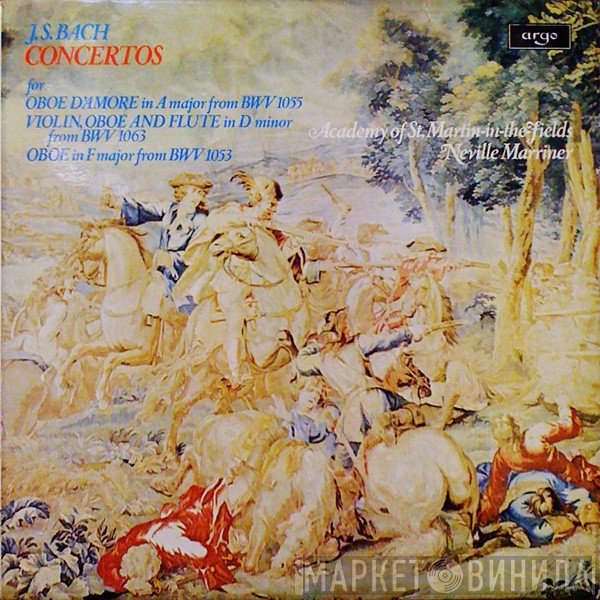 Johann Sebastian Bach - The Academy Of St. Martin-in-the-Fields, Sir Neville Marriner  - Concertos