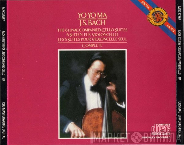 Johann Sebastian Bach, Yo-Yo Ma - The 6 Unaccompanied Cello Suites = 6 Suiten Für Violoncello = Les 6 Suites Pour Violoncelle Seul (Complete)