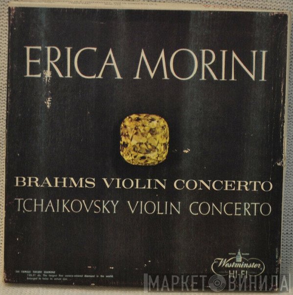 Johannes Brahms / Pyotr Ilyich Tchaikovsky - Erica Morini, Artur Rodzinski, Philharmonic Symphony Of London  - Violin Concertos