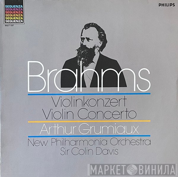 Johannes Brahms, Arthur Grumiaux, New Philharmonia Orchestra, Sir Colin Davis - Violinkonzert - Violon Concerto