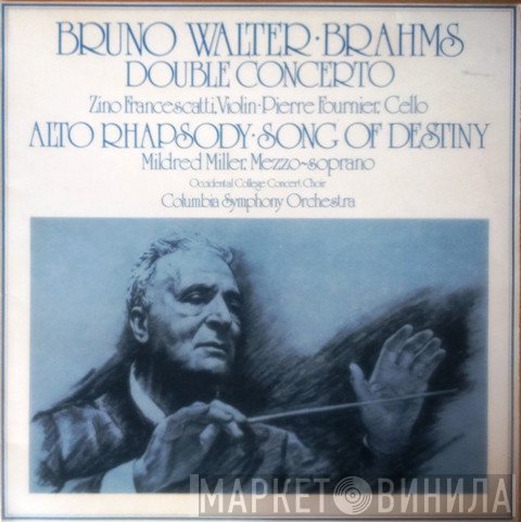 Johannes Brahms - Bruno Walter, Zino Francescatti, Pierre Fournier, Mildred Miller, Columbia Symphony Orchestra  - Double Concerto