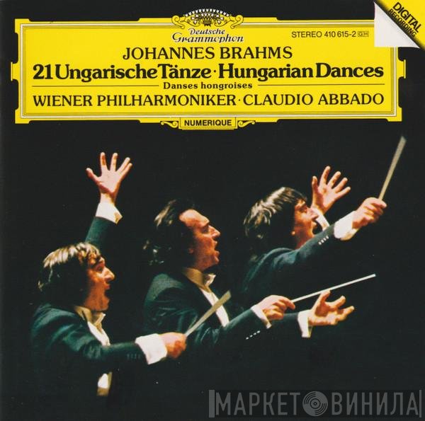 Johannes Brahms, Claudio Abbado, Wiener Philharmoniker - 21 Ungarische Tänze - Hungarian Dances - Danses Hongroises