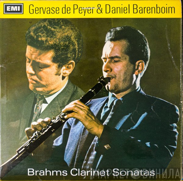 Johannes Brahms, Daniel Barenboim, Gervase de Peyer - Clarinet Sonatas