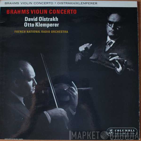 Johannes Brahms, David Oistrach, Otto Klemperer, Orchestre National De France - Brahms Violin Concerto