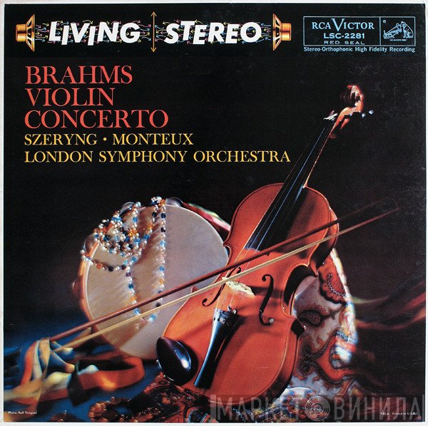Johannes Brahms, Henryk Szeryng ∙ Pierre Monteux, The London Symphony Orchestra  - Violin Concerto