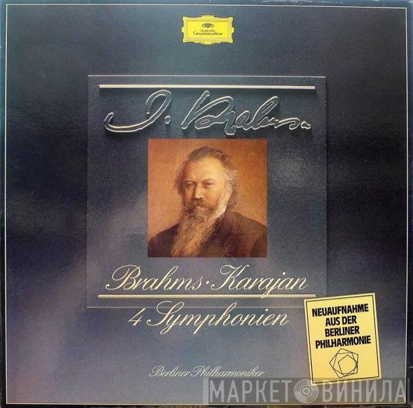 Johannes Brahms - Herbert von Karajan, Berliner Philharmoniker  - 4 Symphonien