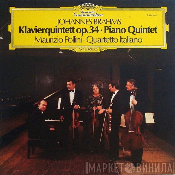 Johannes Brahms, Maurizio Pollini, Quartetto Italiano - Klavierquintett Op. 34 ·  Piano Quintet