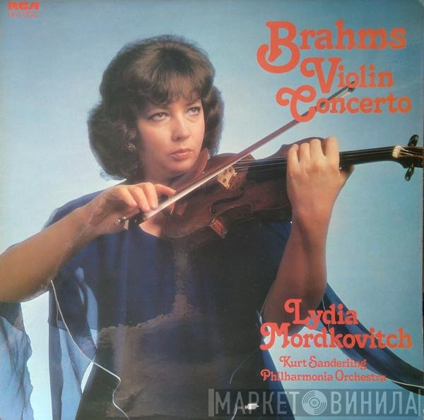 Johannes Brahms, Philharmonia Orchestra, Kurt Sanderling, Lydia Mordkovitch - Violin Concerto