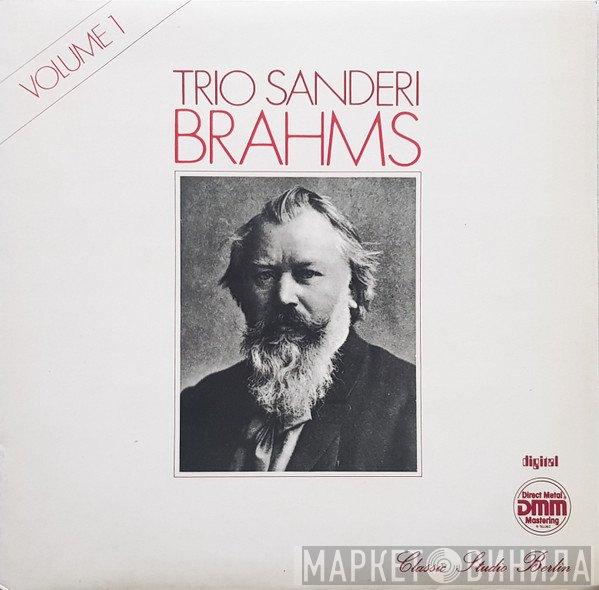Johannes Brahms, Trio Sanderi  - Brahms Vol. 1