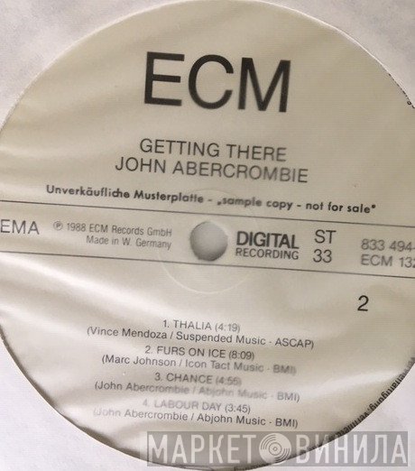 John Abercrombie  - Getting There