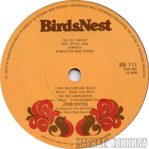 John Aston - I Love Waylon And Willie