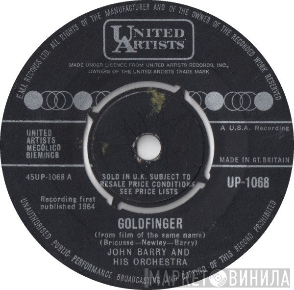 John Barry & His Orchestra - Goldfinger