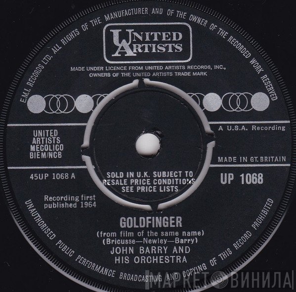 John Barry & His Orchestra - Goldfinger