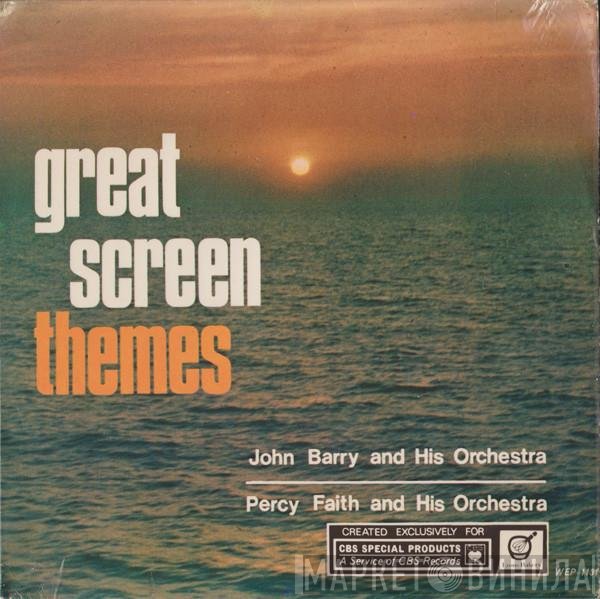 John Barry & His Orchestra, Percy Faith & His Orchestra - Great Screen Themes