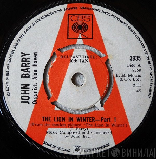 John Barry - The Lion In Winter