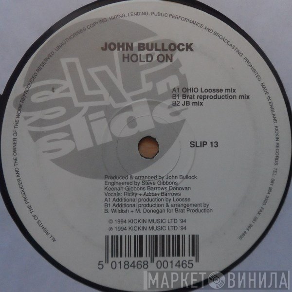 John Bullock - Hold On