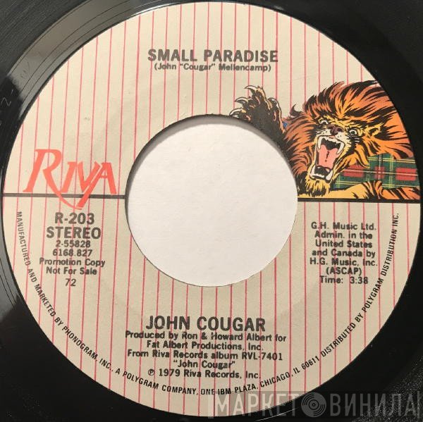 John Cougar Mellencamp  - Small Paradise