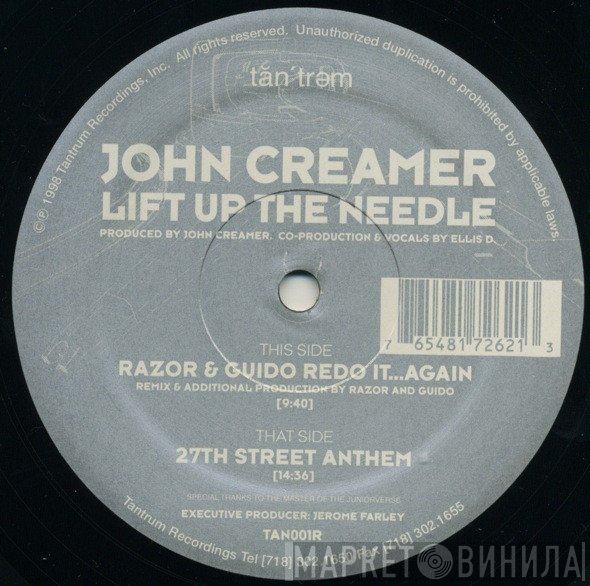 John Creamer - Lift Up The Needle