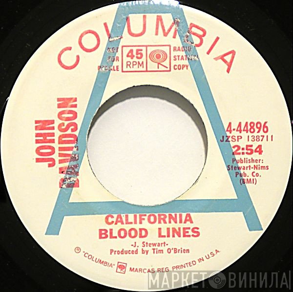 John Davidson - California Blood Lines