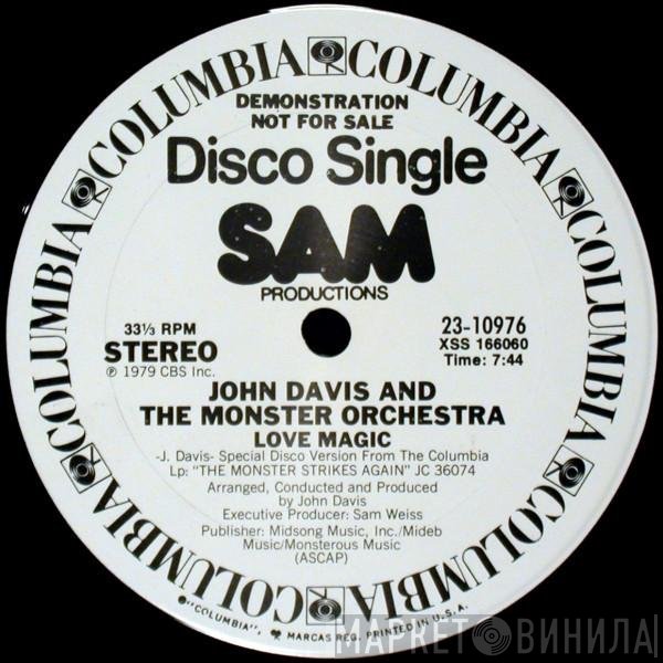 John Davis & The Monster Orchestra - Love Magic / Holler