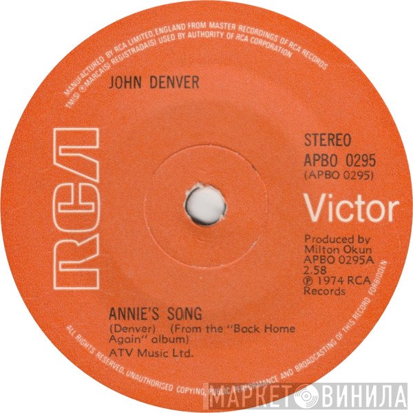 John Denver - Annie's Song