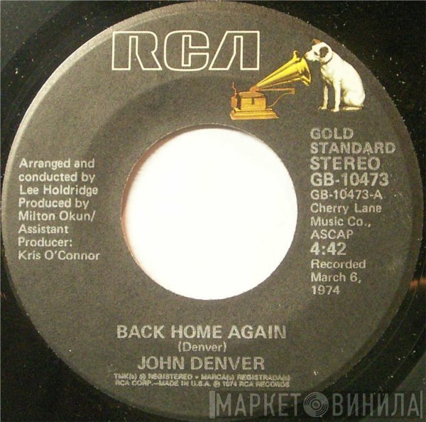 John Denver - Back Home Again