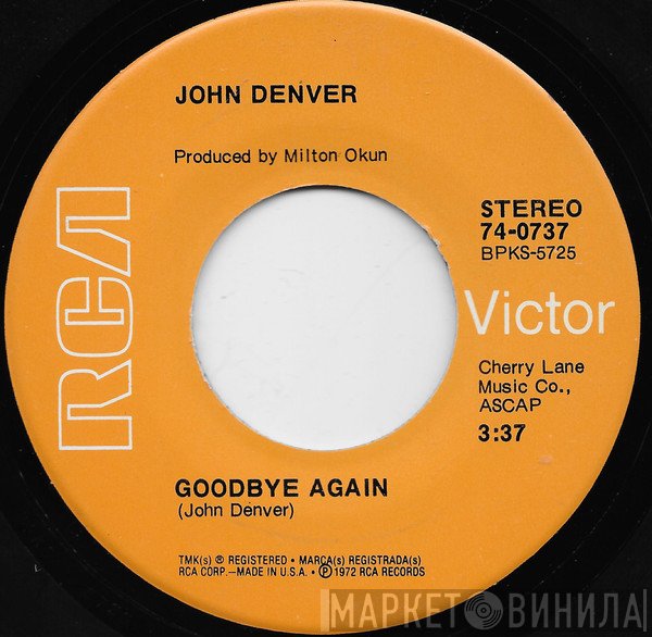 John Denver  - Goodbye Again
