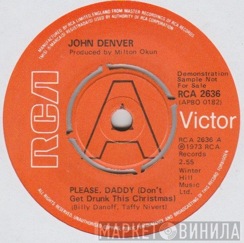 John Denver - Please, Daddy (Don't Get Drunk This Christmas)