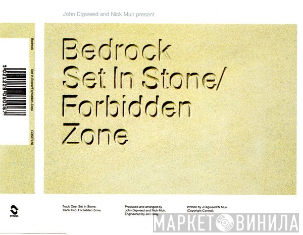 John Digweed & Nick Muir Present Bedrock  - Set In Stone / Forbidden Zone